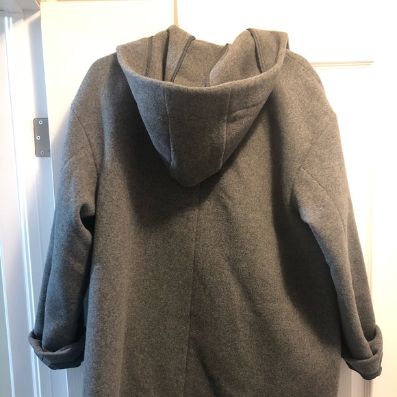 Uniqlo Wool Blend Hooded Jacket - Brand New w Tags - Picture 5 of 5